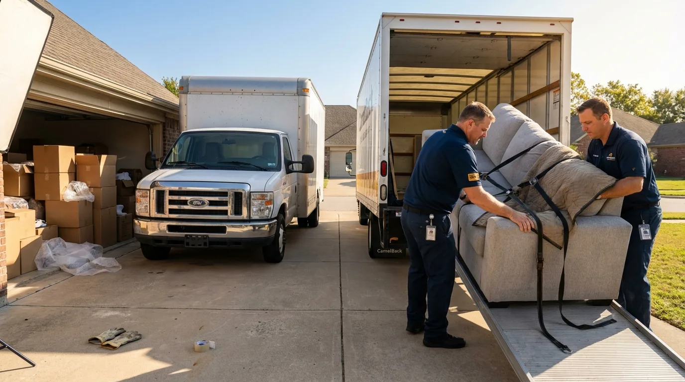 DIY truck vs professional crew comparison in Mineral Wells